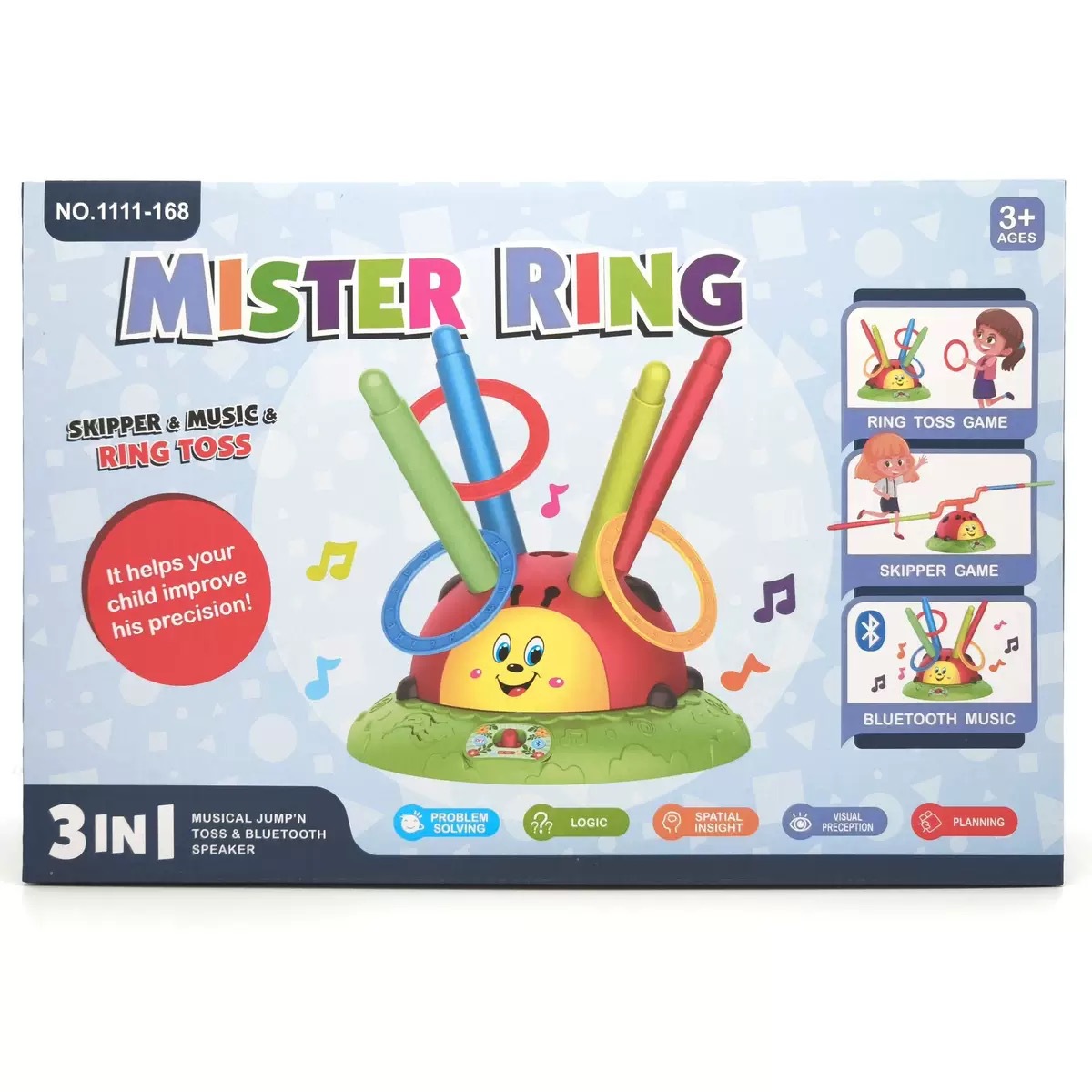 Ladybug Fitness Machine 3-in-1  Rope Toy