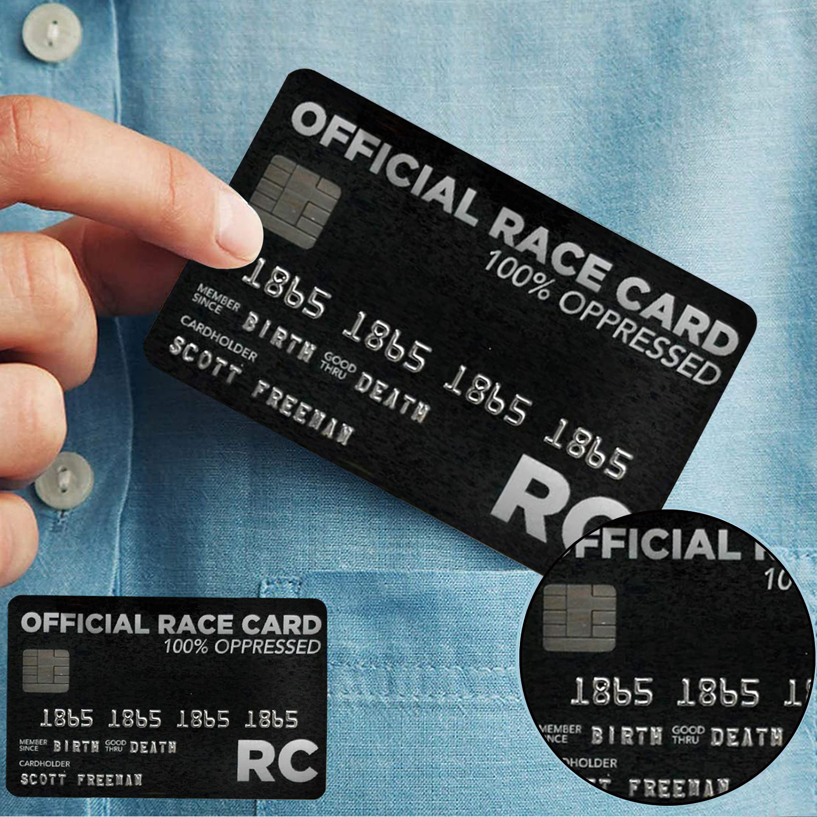 White Privilege Card Credit Card Trumps Everything — foto 6