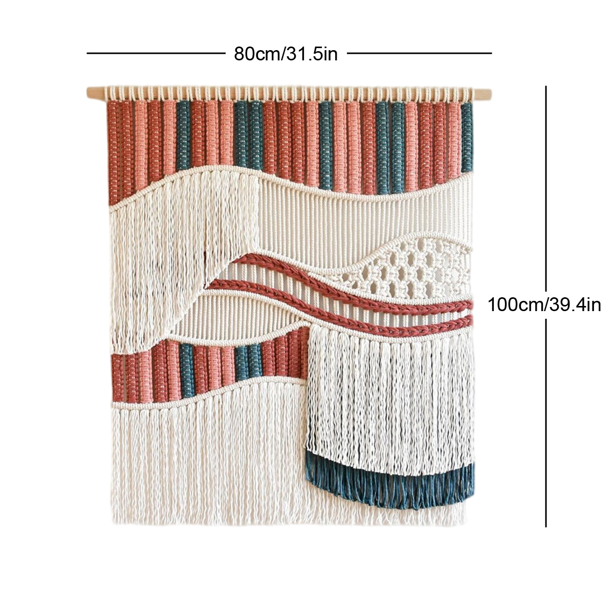 Woven Cotton Wall Tapestry, picture 6 of 6