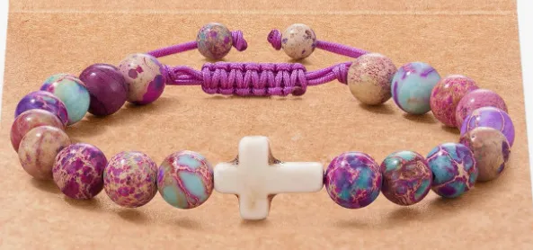 Men's Football Beaded Woven Bracelet Emperor Cross Compilation - Shop at LoveMi