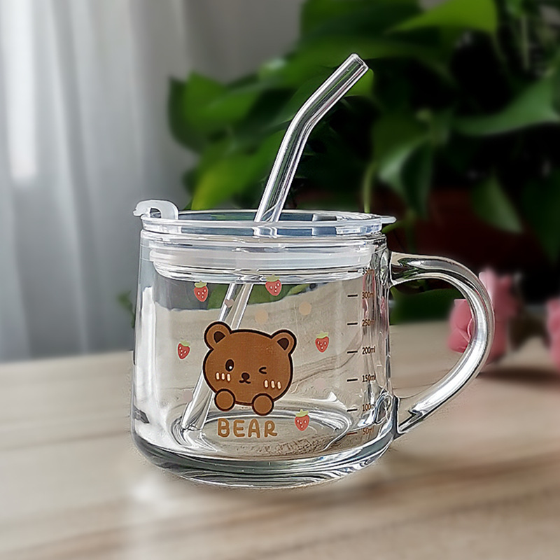 Stylish Minimalist And Uniquely Designed Glass Water Cup