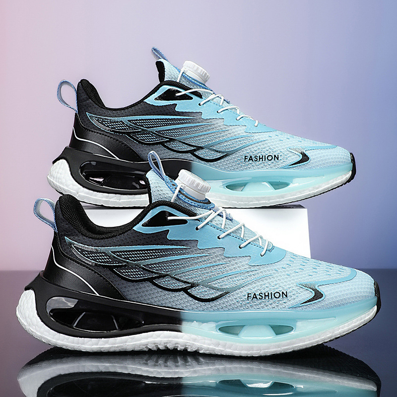 Shock Absorption Rotating Youth Button Sneaker - Image 5