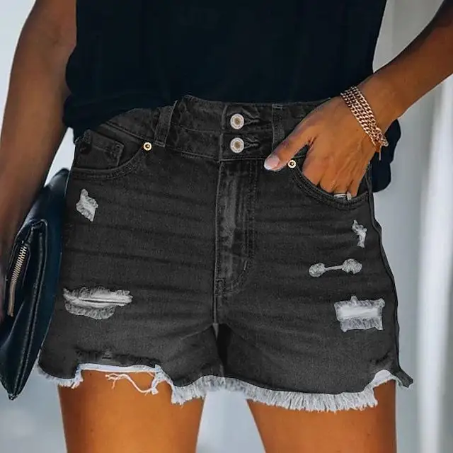 Denim Shorts Versatile And Stylish