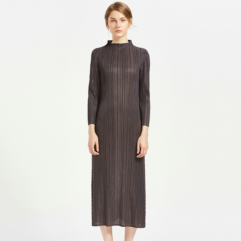 Women's Comfortable Soft Mid-length Slim A- Line Dress