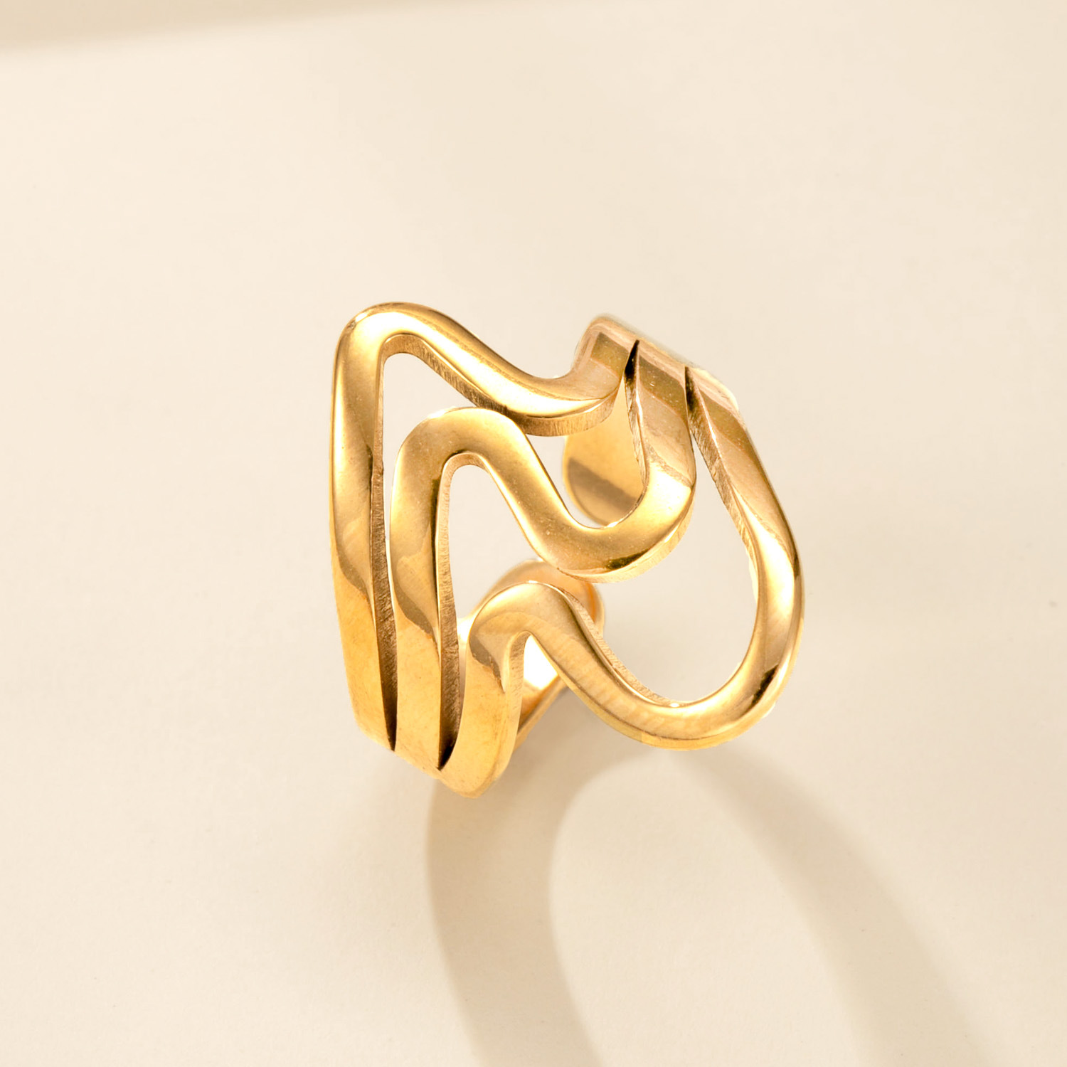 European And American-style Stainless Steel Ring