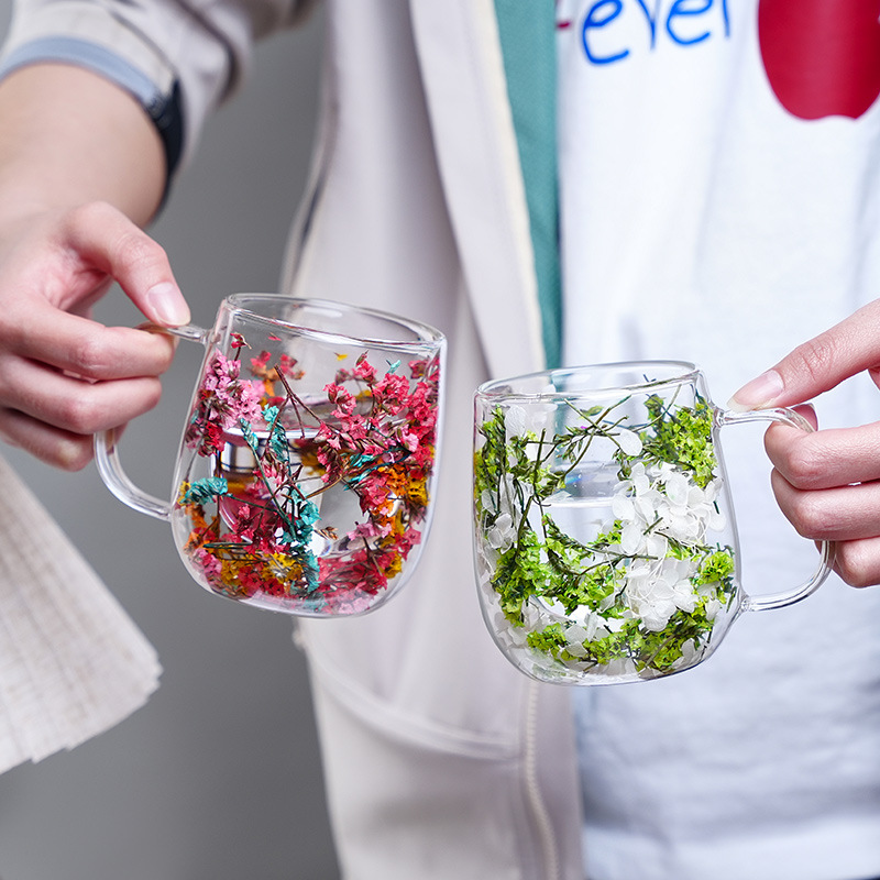Double-layer Borosilicate Glass Cup
