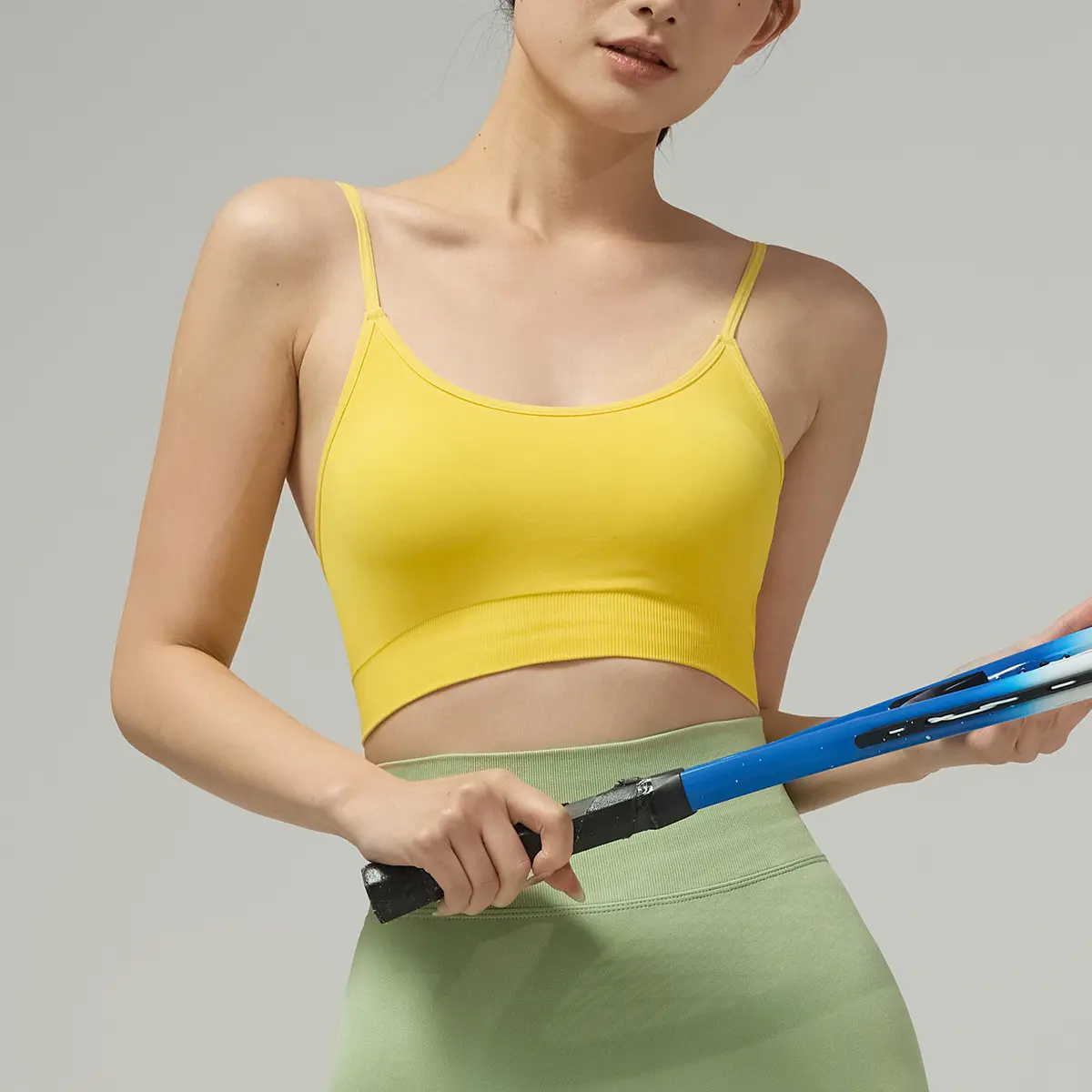 Womens Sports Bra With Thin Straps