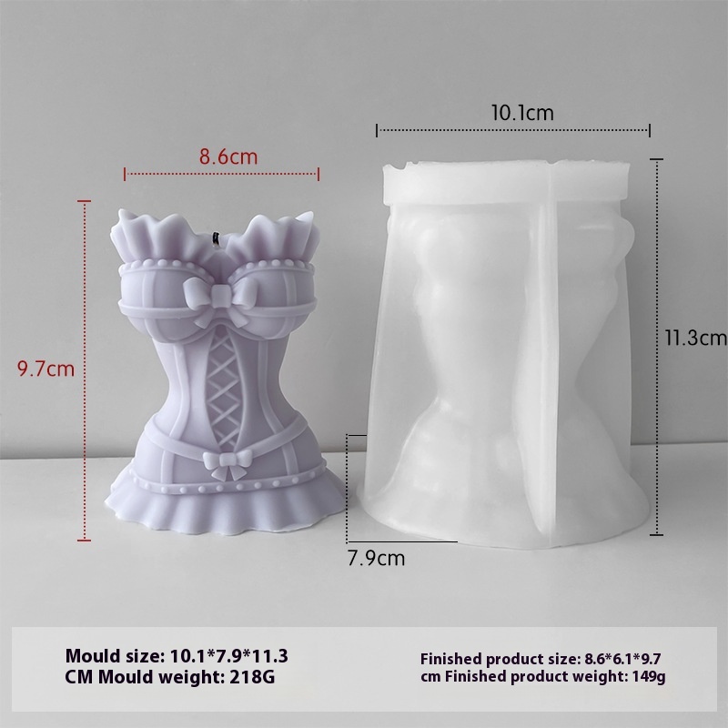 A Variety Of 3D Stereo Wedding Dress Mold DIY