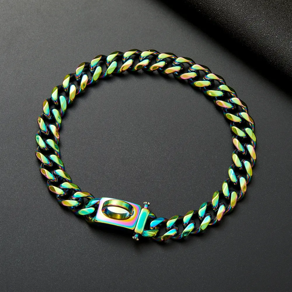 15mm Stainless Steel Single-six Buckle Pet Dog Leash