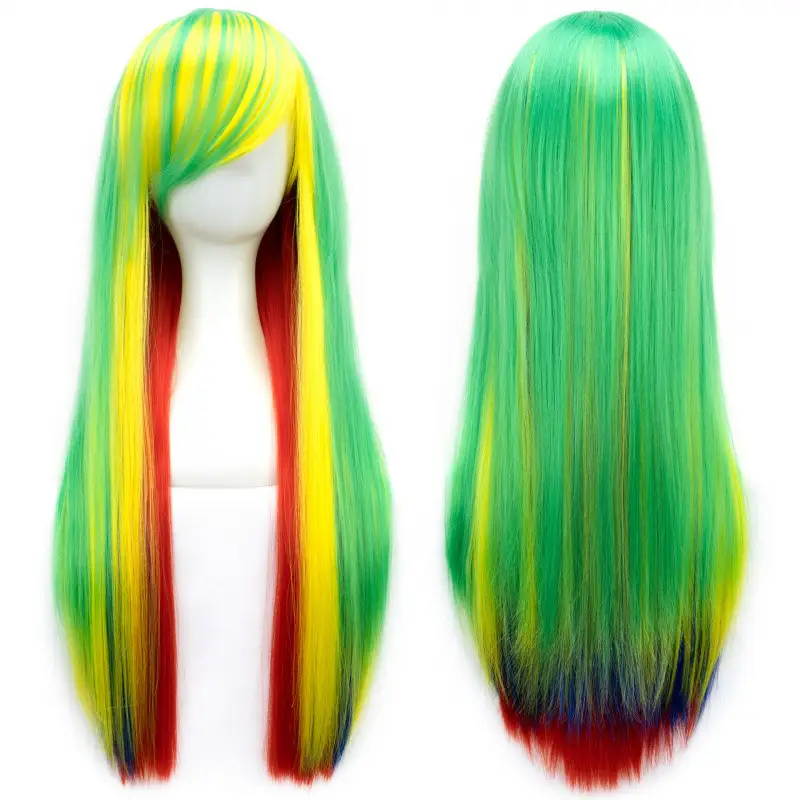 Colorful Cosplay Wig For Dance Parties