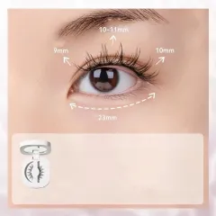 Widened Eyelash Soft Magnetic Suction - Iris Tectorum Black - View 1