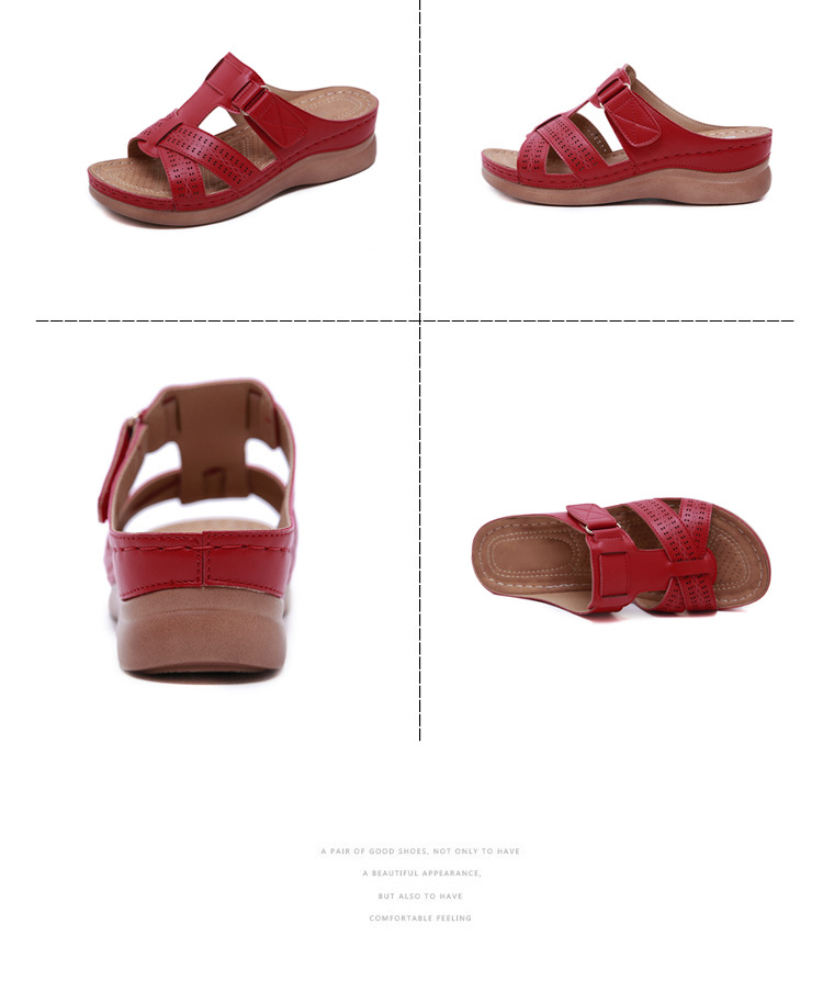 Title 1, Vintage wedge with comfortable slipp