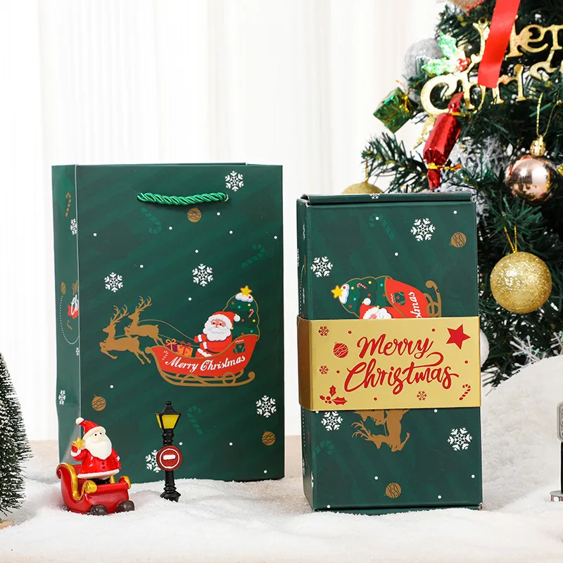 Creative Gift Folding Bounce Gift Box - Christmas Elk Style-18