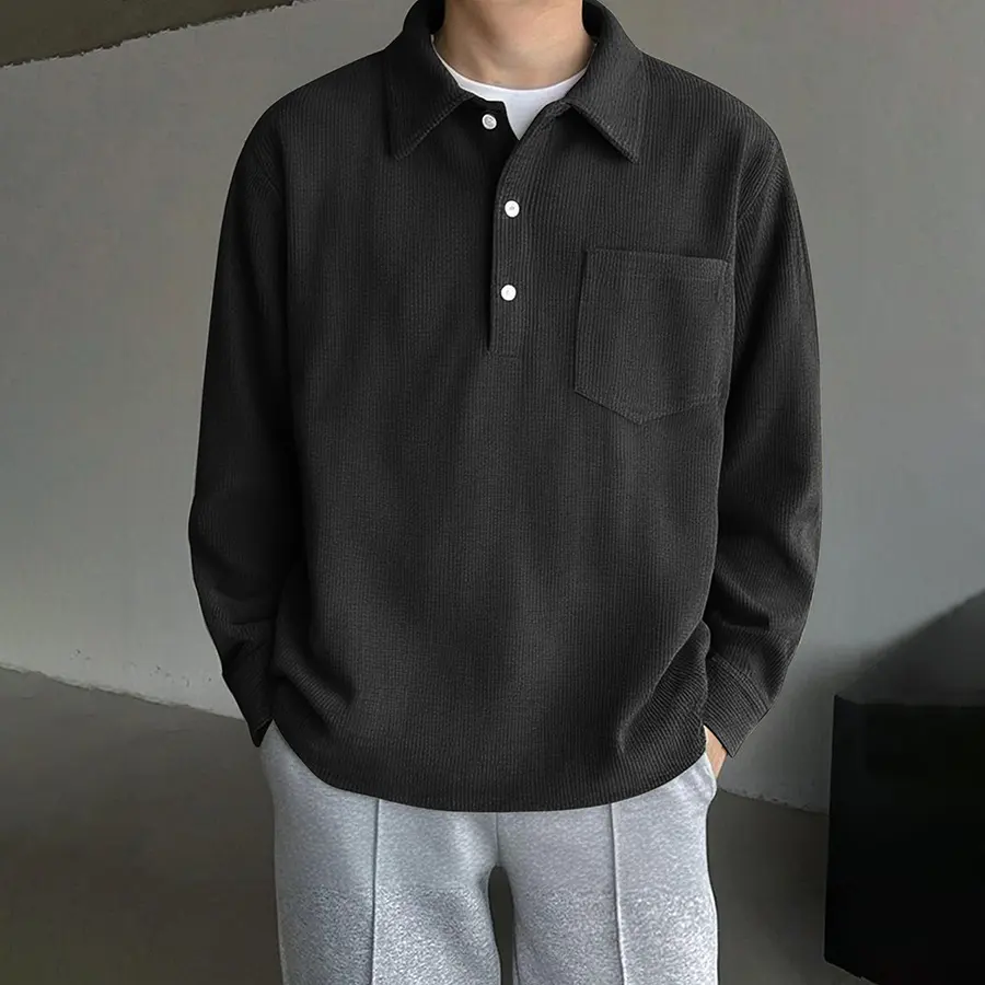 American Retro Casual Bottoming Shirt