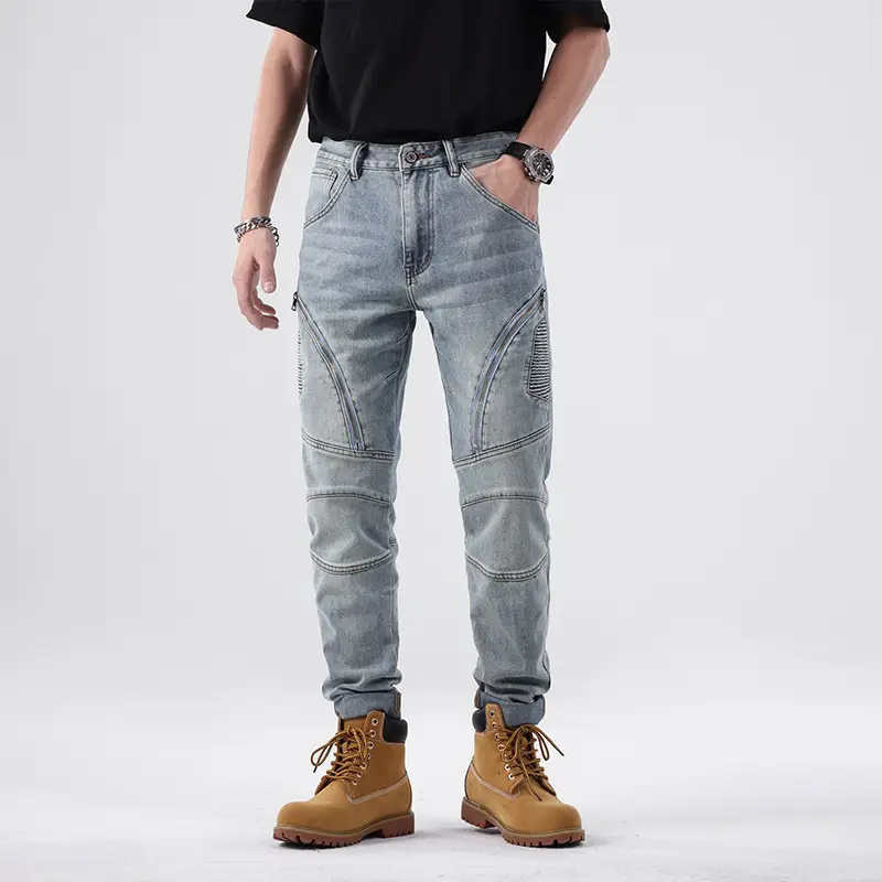 Men's Simple Comfortable Slim Jeans