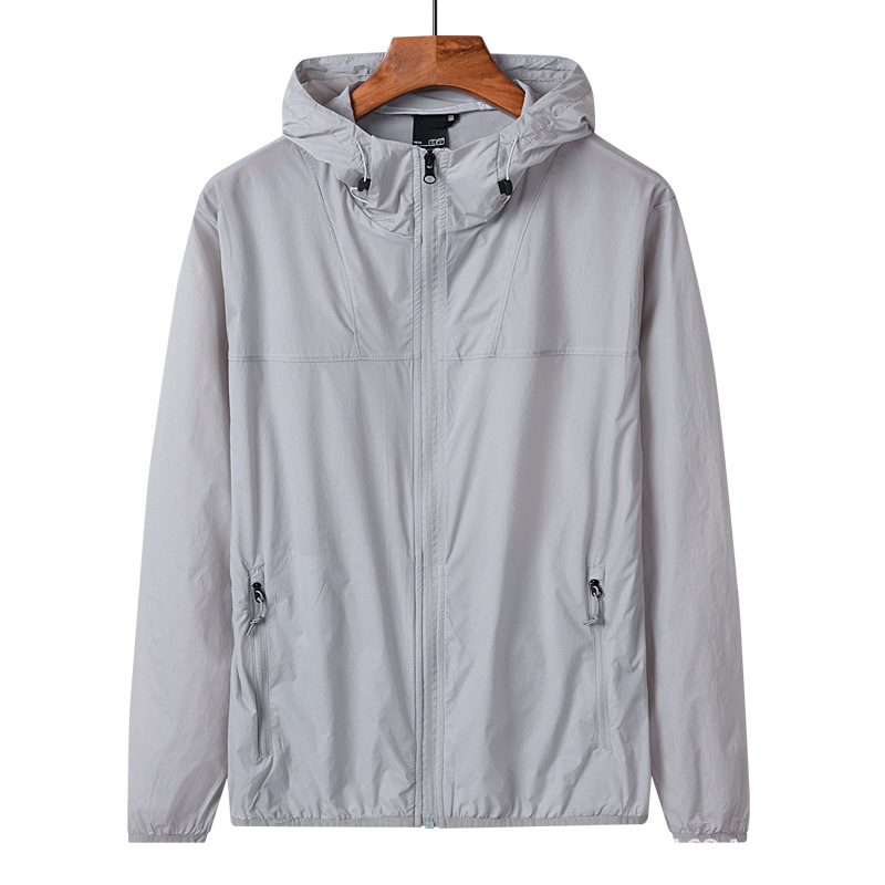 Summer Thin Hooded Jacket Couple Outdoor Casual Jacket