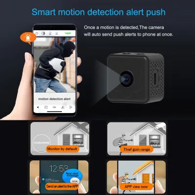 Low Power Wireless Camera Home Plug-in-free WiFi Remote Monitor HD Smart Security
