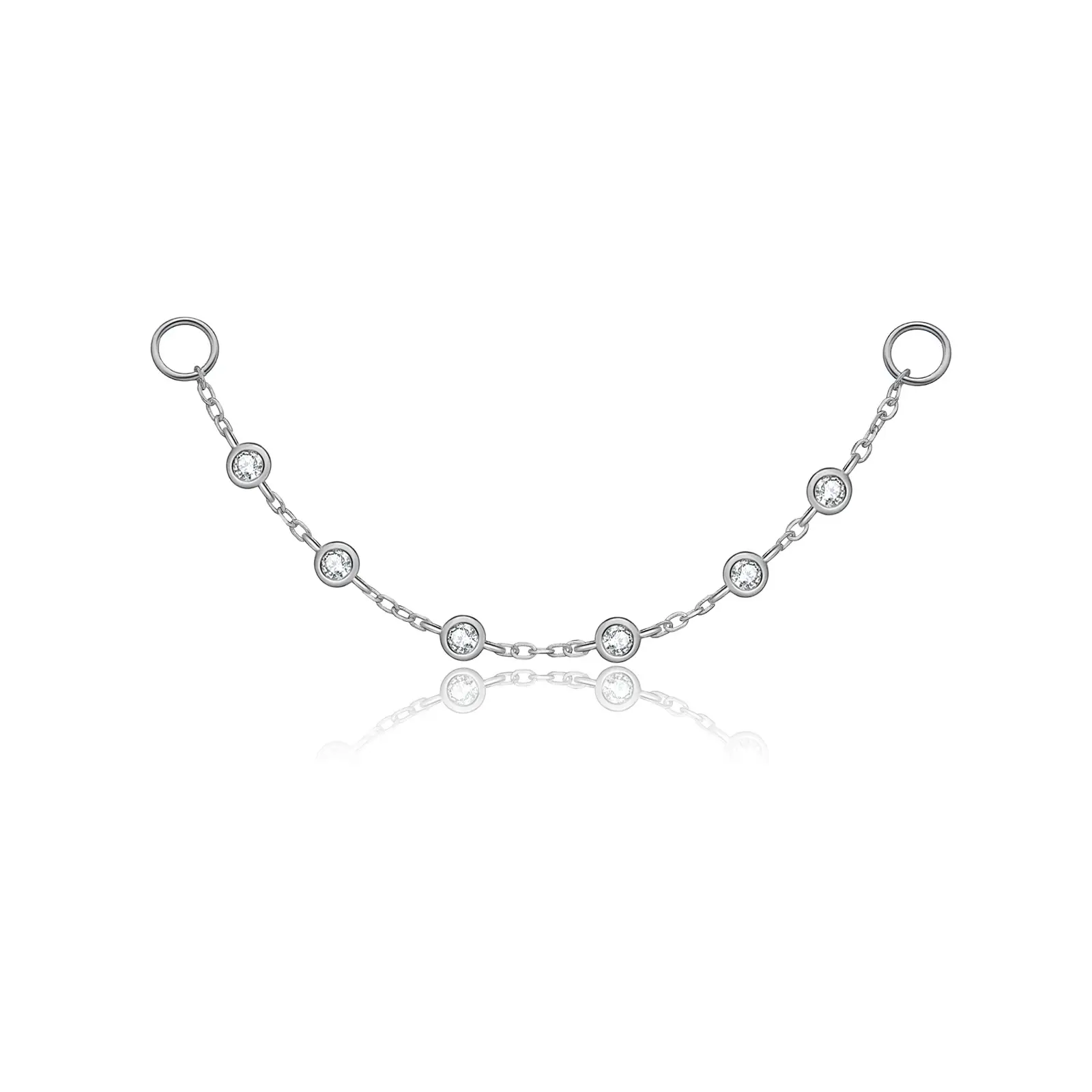 Women's Fine Silver Choker Long Earrings