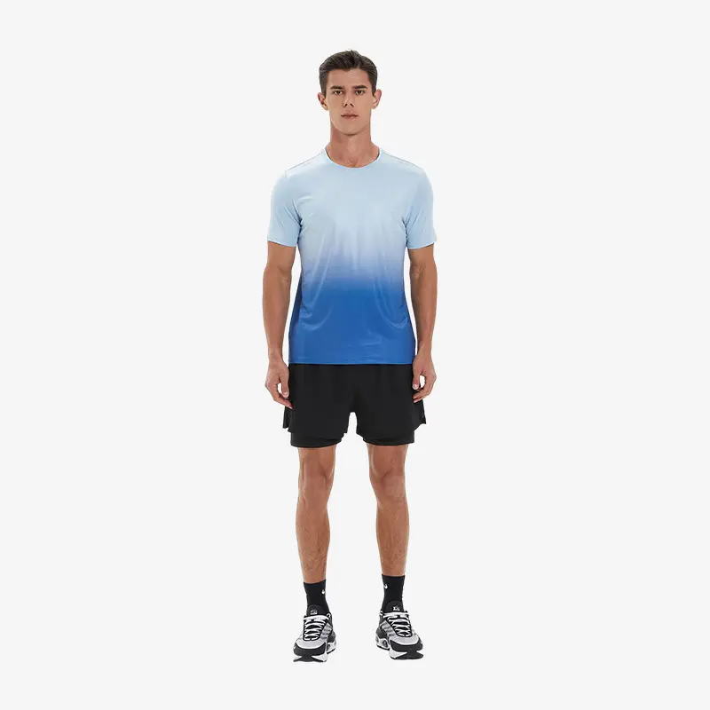 Sports Short Sleeve Men's Quick-drying Elastic Breathable