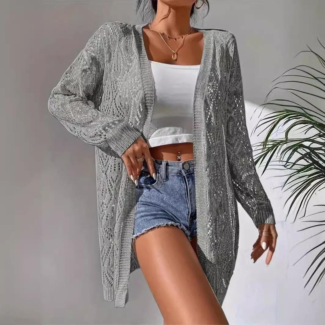 Knitted Sweater Loose Mid-length Autumn And Winter