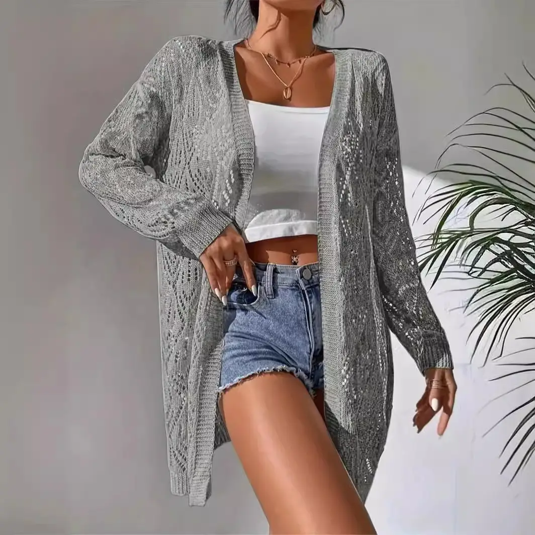 Knitted Sweater Loose Mid-length Autumn And Winter