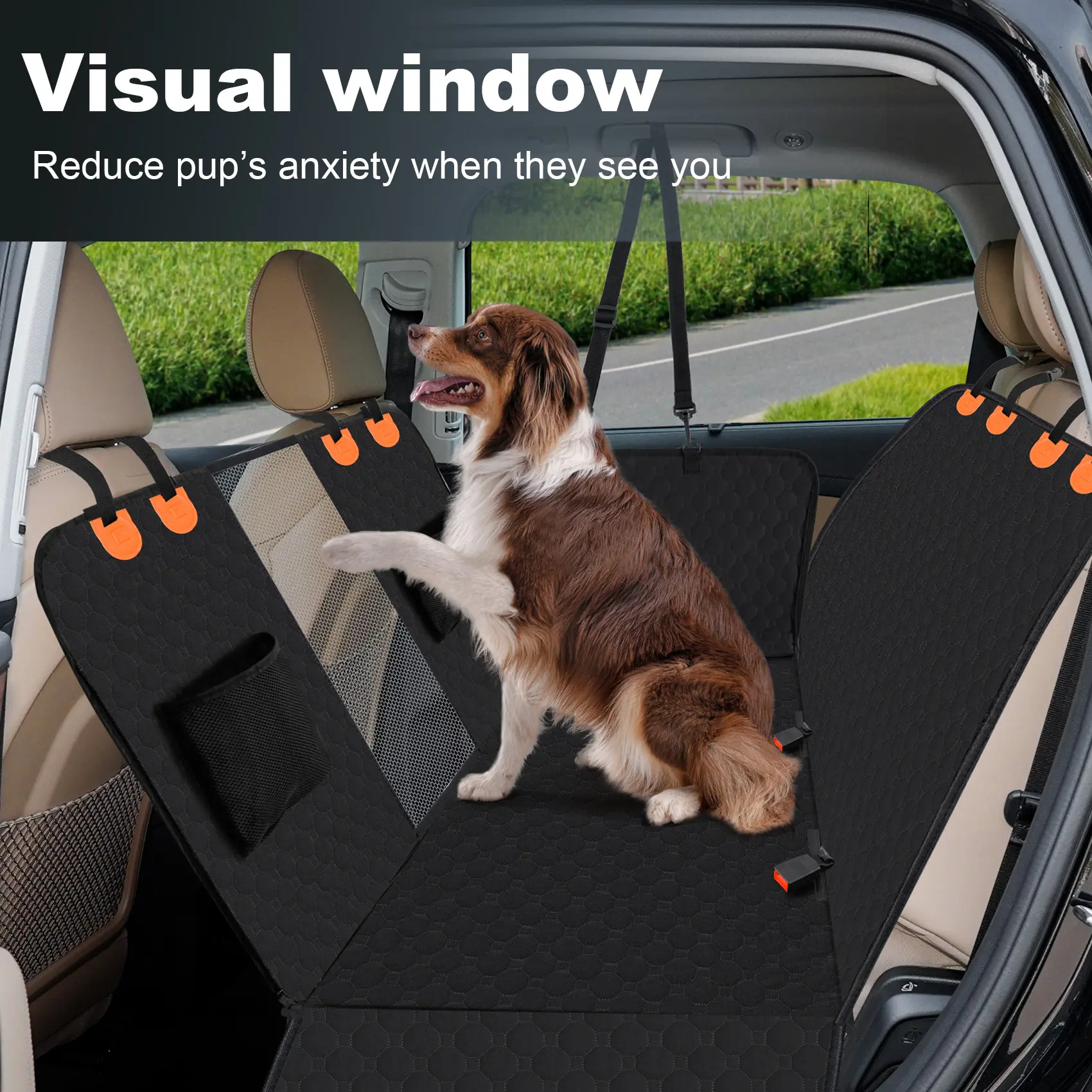 Pet Car Seat Detachable Rear-Seat Mat