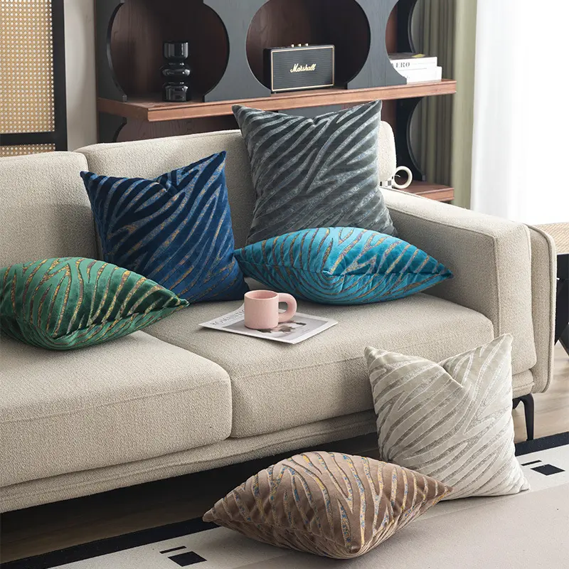 Affordable Luxury Geometric Sofa Cushion Throw Pillow