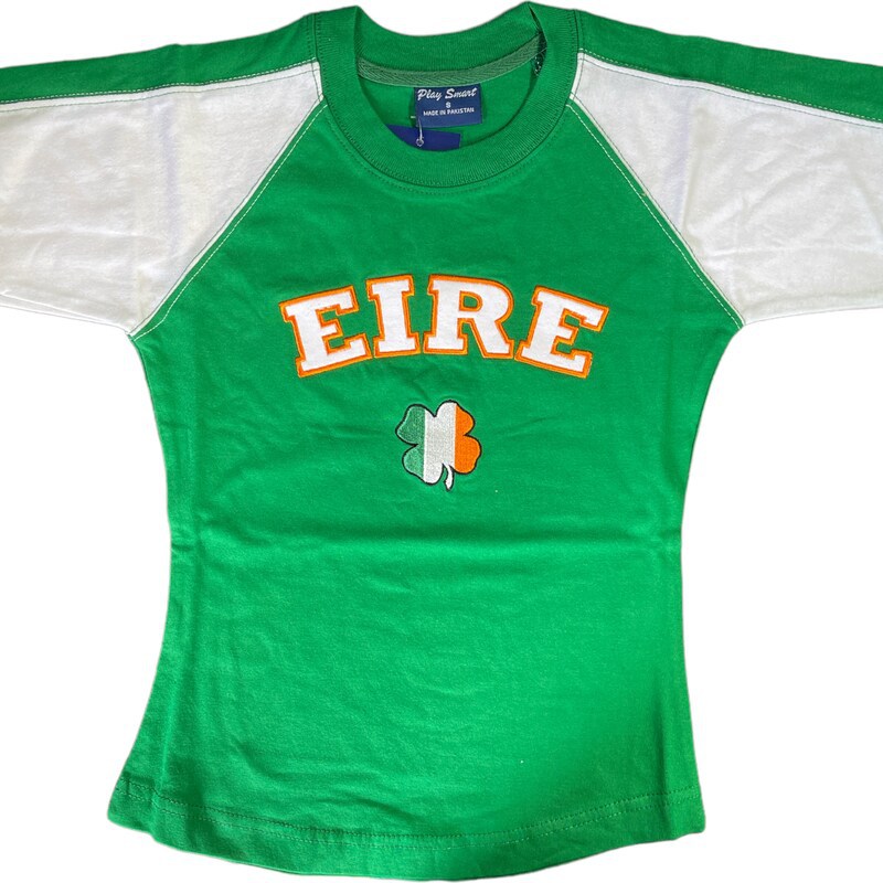 Women's Round Neck Pullover Sleeveless Embroidered Printed Casual T shirt Green - Shop at LoveMi