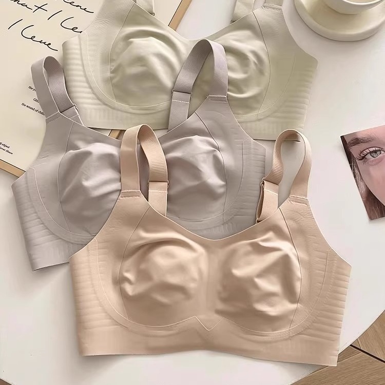 Non-sagging Full-cup Thin Bra