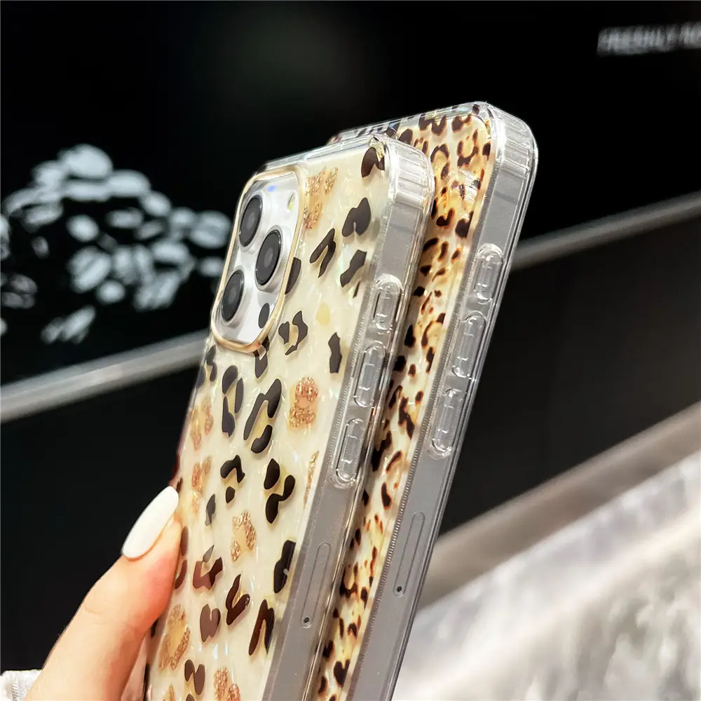 Double-layer Electroplated Shell-pattern Phone Case