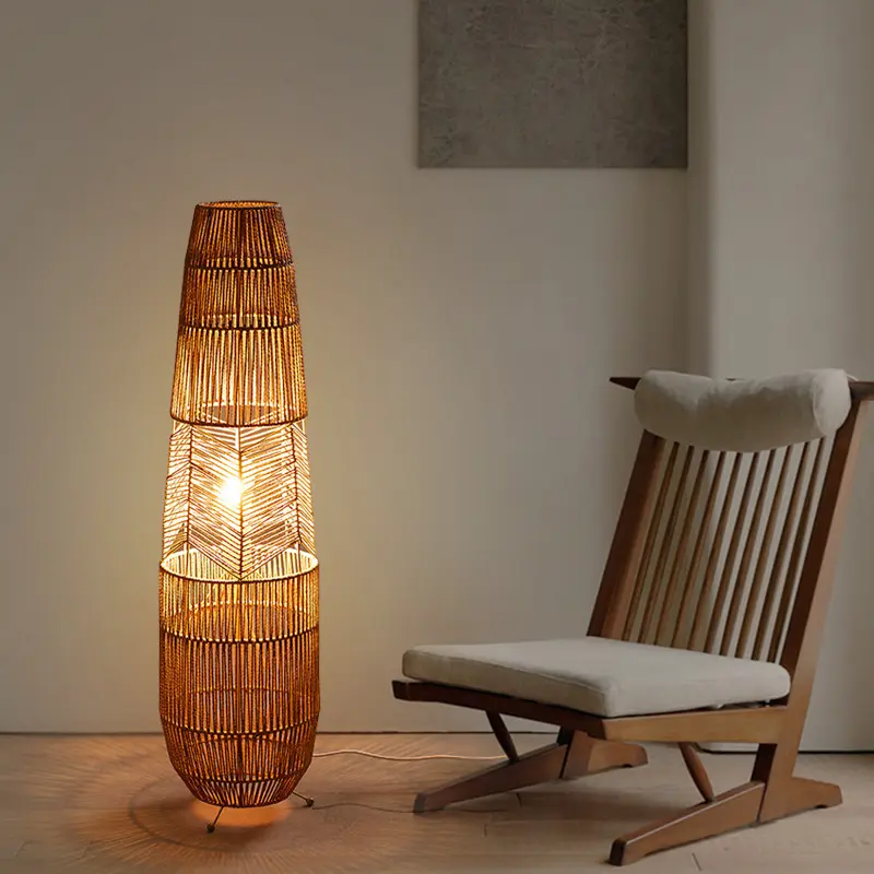 Artistic Lamp Wabi-Sabi Style Floor Unique Creative