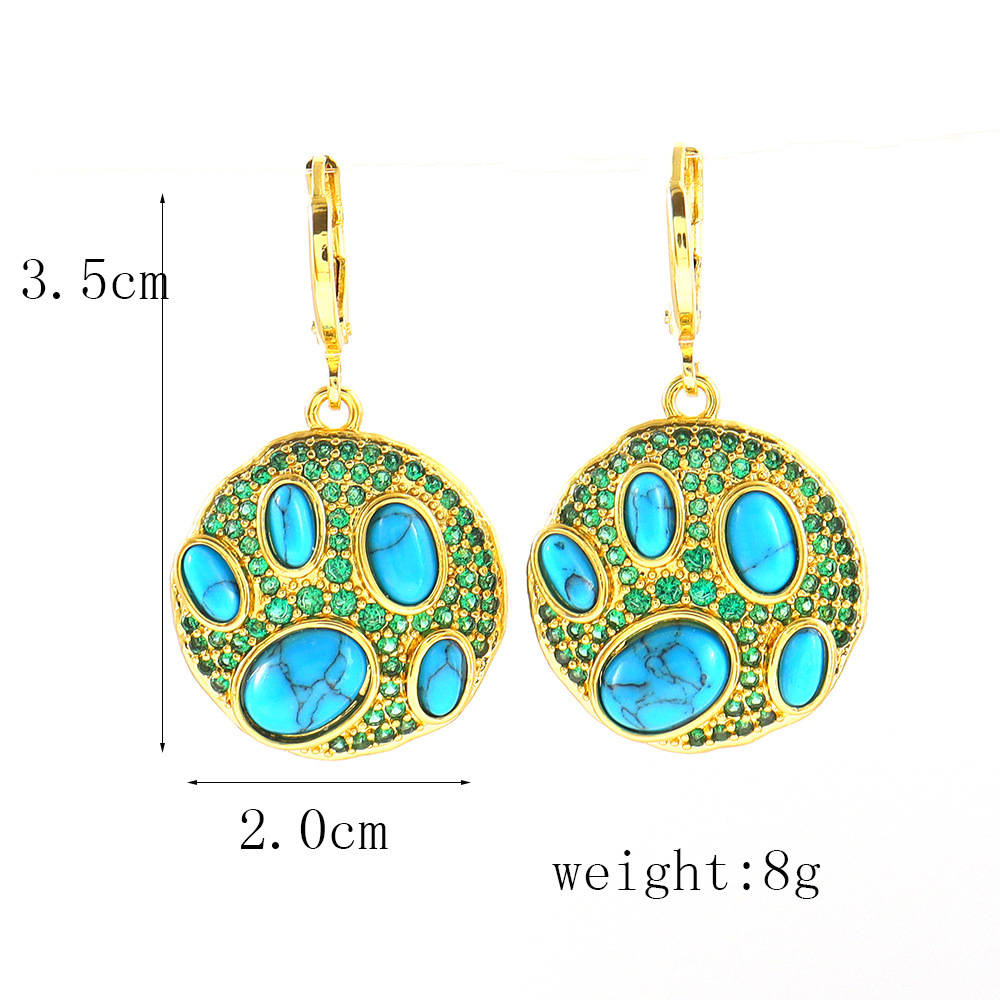 New Starry Deer Dripping Bird Rhinestone Earrings