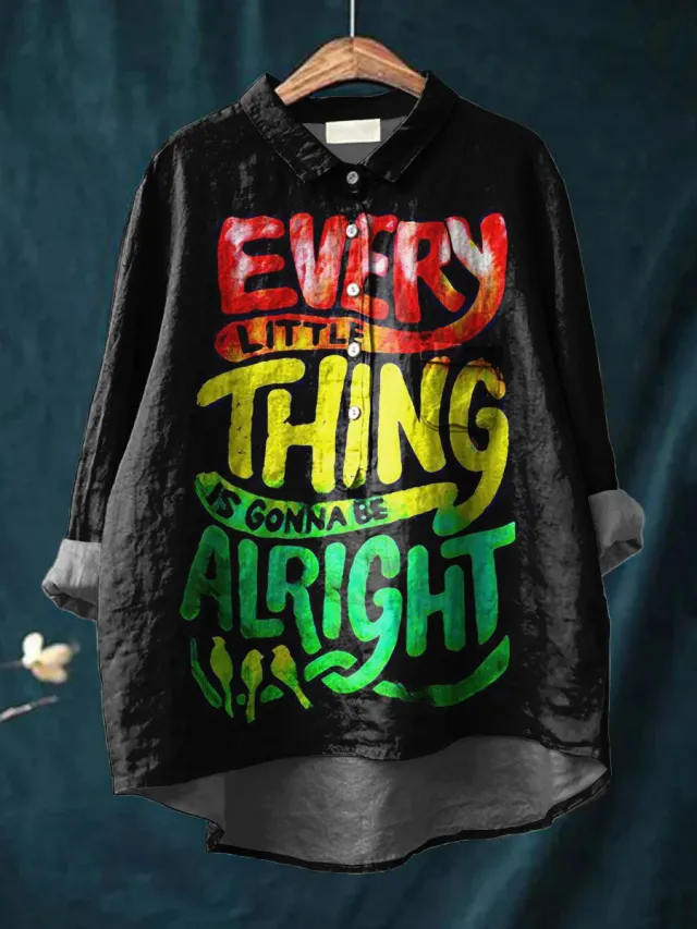 Fashion High grade Graffiti 3D Digital Printing Lapel Shirt 2 Colors L - Shop at LoveMi