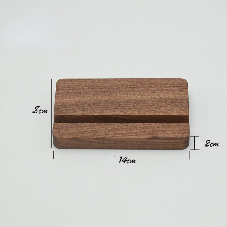 New Simple Universal Portable Solid Wood Cell Phone Racks - Image 9