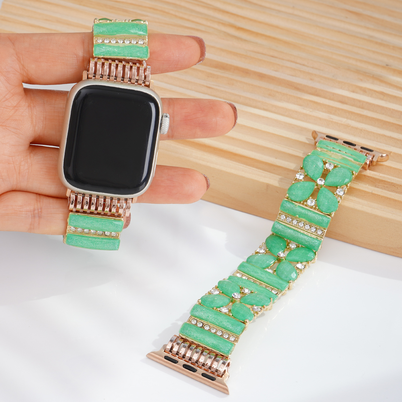 Strap Green Jewelry Watch Bracelet