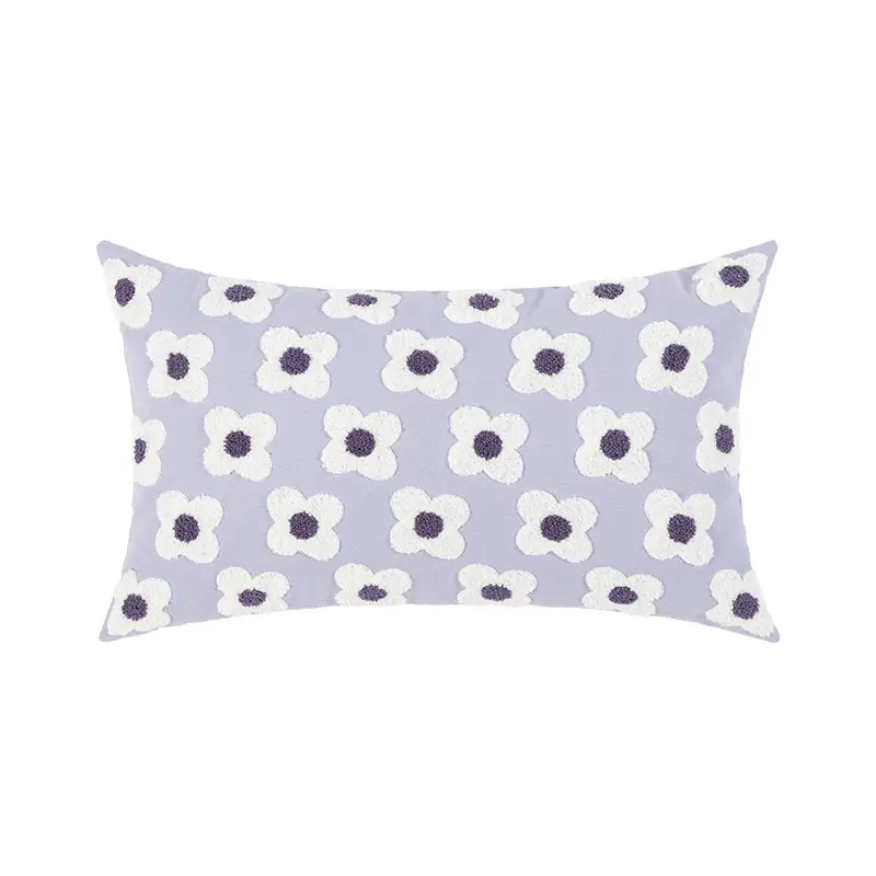 Simple Embroidery Pillow Cover Home Couch Pillow