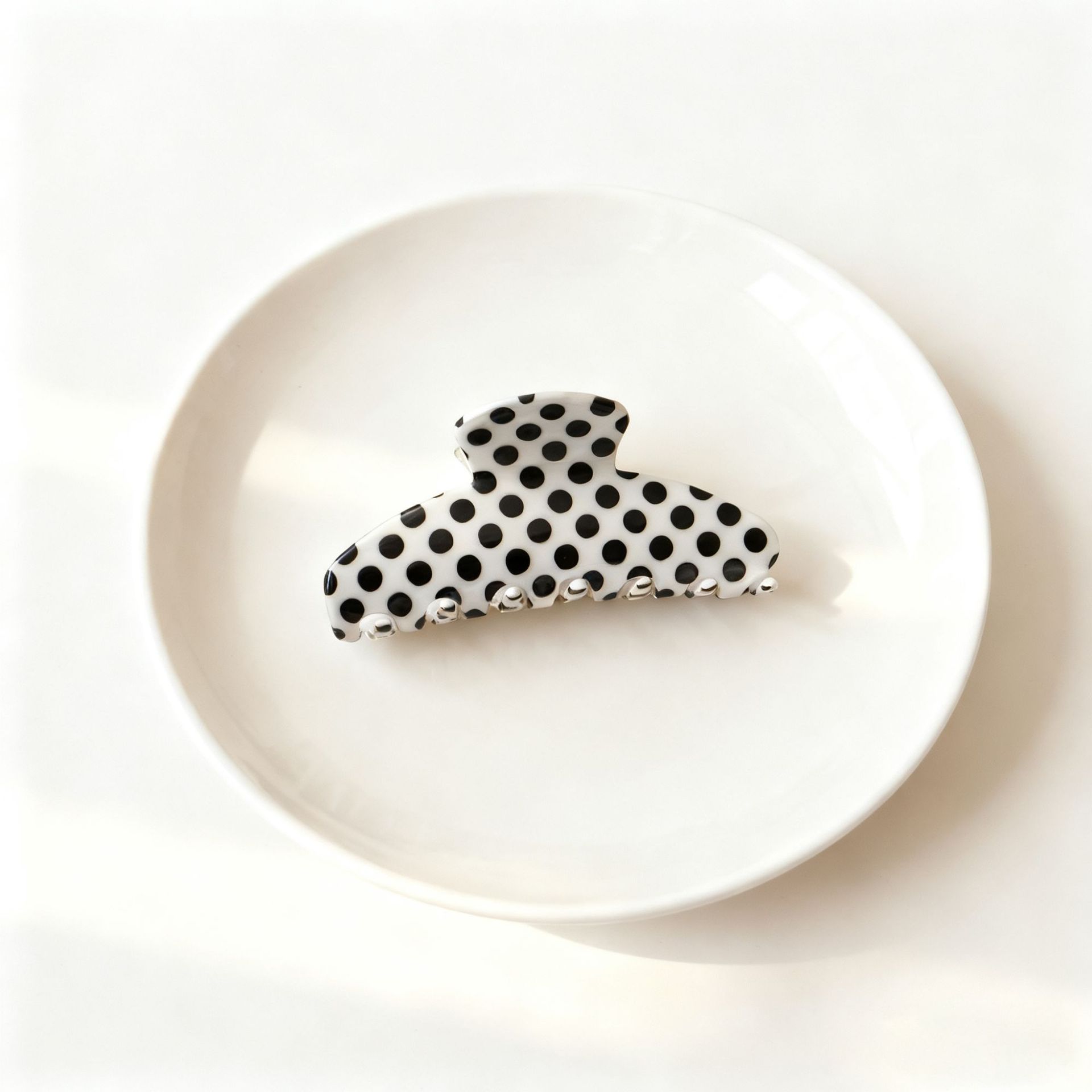 Affordable Luxury Style Polka Dot Grip Updo Hair Accessories