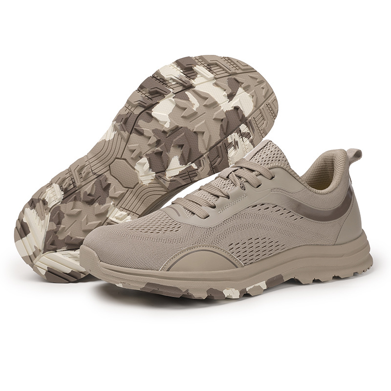 Wide-toe Outdoor Lightweight Breathable Mesh Cushioned Hiking Shoes 2