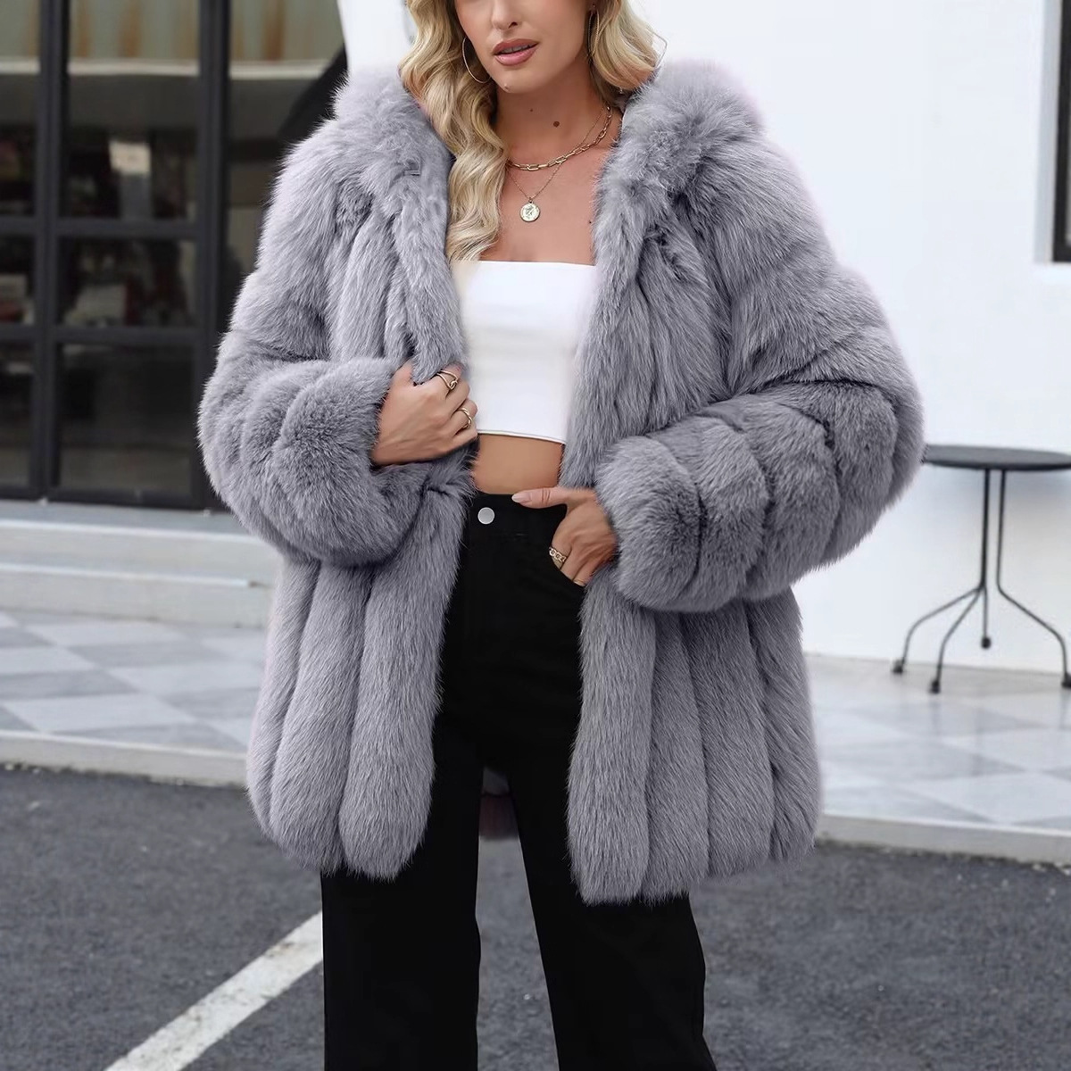 European And American Autumnwinter Faux Fur Warm Plush product image