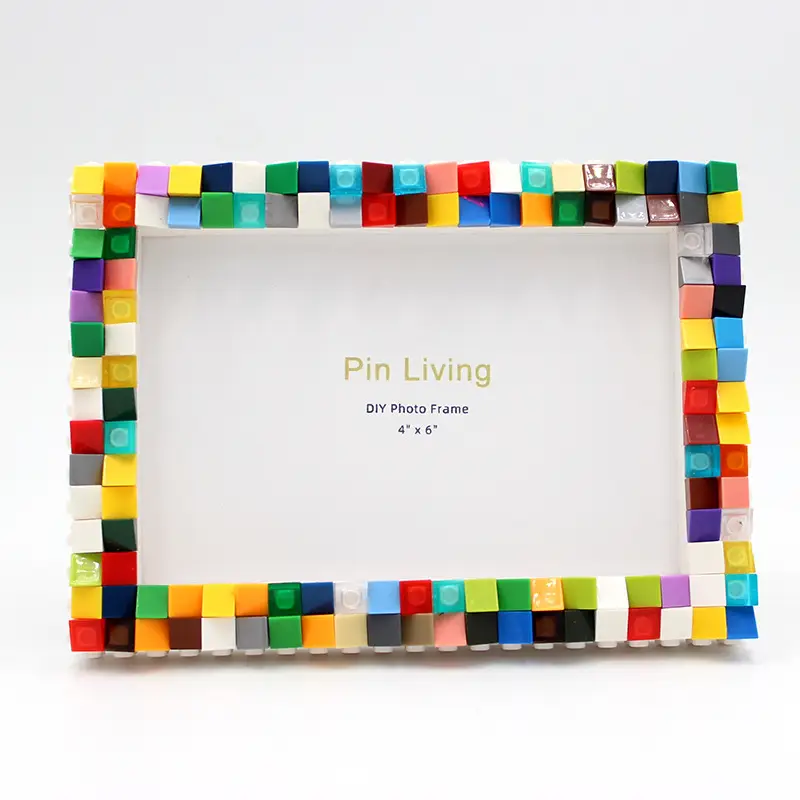 Handmade Creative Building Block Display Frame