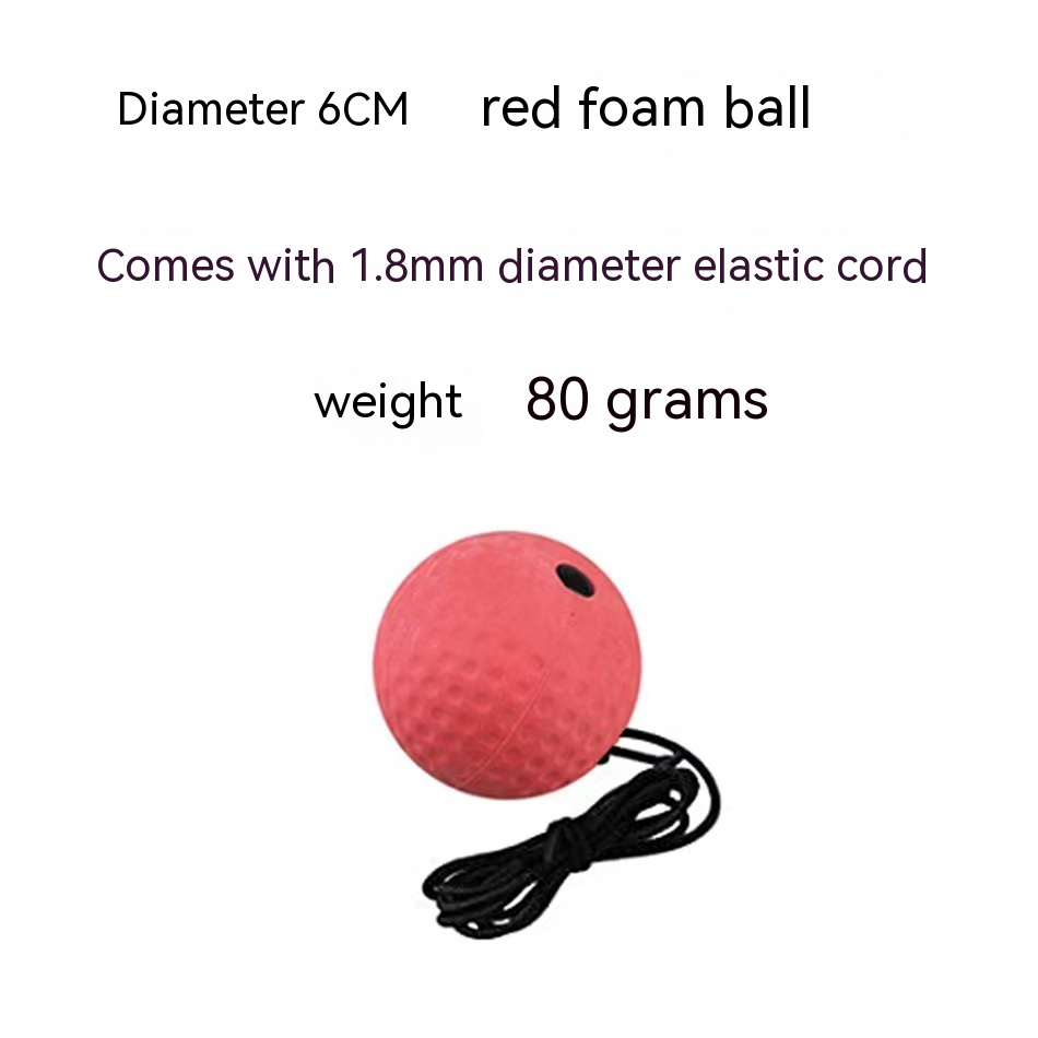 Red Rubber Hard Ball