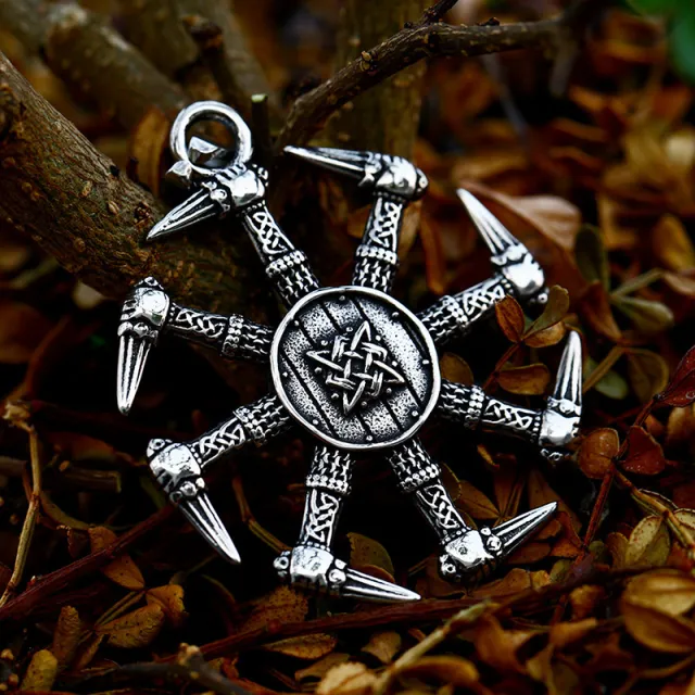 Titanium Steel Pendant Vintage Stainless Steel Single Pendant - Shop at LoveMi
