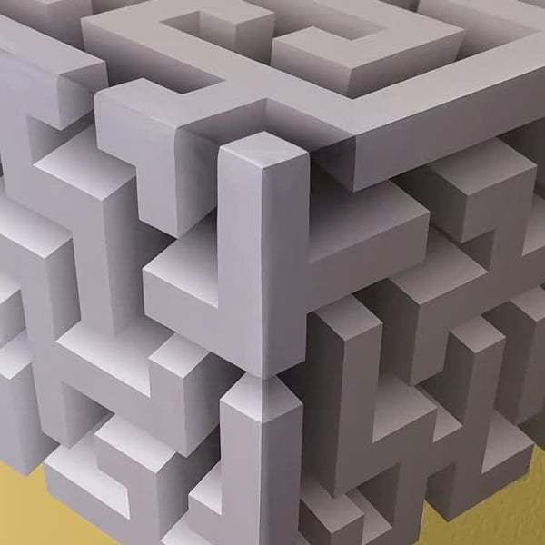 Irregular illusion wall sticker (type a)