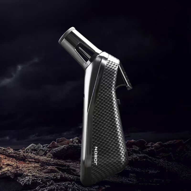 Direct-Flame Lighter Mini Torch Outdoor Cigar Windproof Gas Electronic Igniter Cross-Border Supply