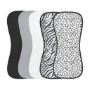 Newborn And Infant Cotton Burp Clothsbibs view 14