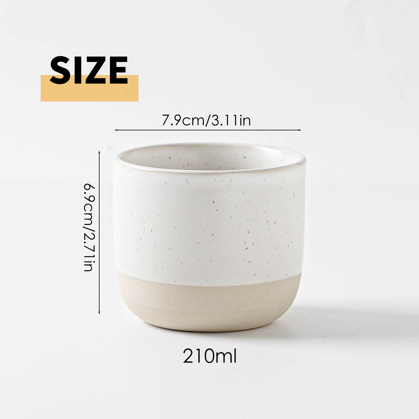 Retro Ceramic Espresso Cup - Vintage Style Coffee Mug For Home Kitchen Use 3