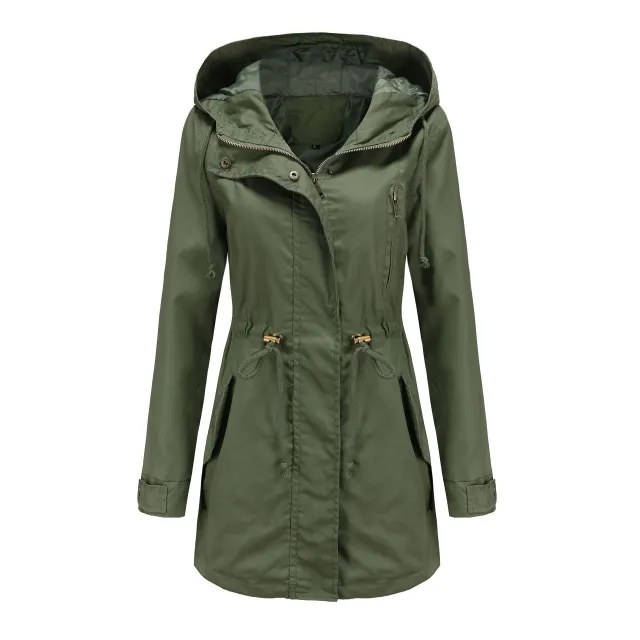 New Cotton Anorak Women's Spring And Autumn Coat Green - Shop at LoveMi
