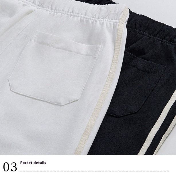 Cotton Terry High Street Track Loose Autumn Sweatpants