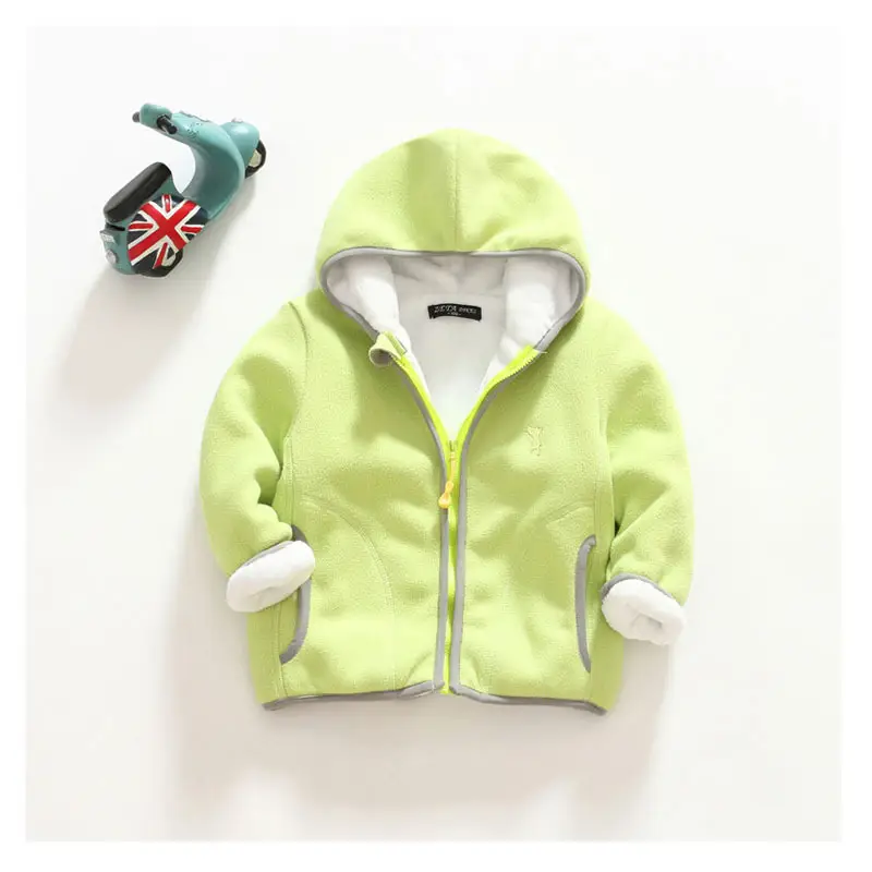 Winter Thickened Hooded Children's Top