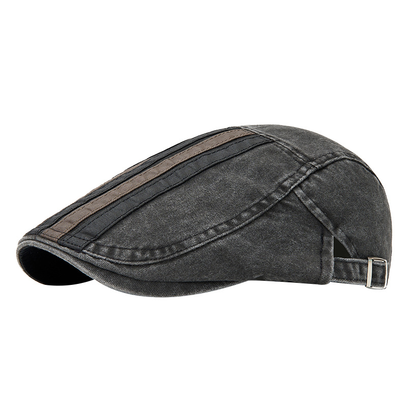 Men's Spring Summer Washed Cotton Forward Cap